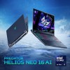 Acer Predator Helios Neo 16 AI PHN16-73-91XB Notebook Gaming, NVIDIA GeForce RTX 5070 8 GB GDDR7, Intel Core Ultra 9 275HX, RAM 32 GB DDR5, 1 TB SSD, Display 16" WQXGA 240 Hz DDS, Windows 11 Home