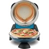 G3 Ferrari G10006 Pizza Express Delizia, Forno Pizza, 1200 W, Termostato regolabile 400°C, Pizza fragrante in 5 minuti, Doppia resistenza riscaldante, Ricettario e Palette inclusi, Blu - Blu