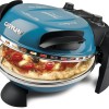 G3 Ferrari G10006 Pizza Express Delizia, Forno Pizza, 1200 W, Termostato regolabile 400°C, Pizza fragrante in 5 minuti, Doppia resistenza riscaldante, Ricettario e Palette inclusi, Blu - Blu