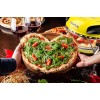G3 Ferrari G10006 Pizza Express Delizia, Forno Pizza, 1200 W, Termostato regolabile 400°C, Pizza fragrante in 5 minuti, Doppia resistenza riscaldante, Ricettario e Palette inclusi, Giallo - Giallo G3 Ferrari G10006 Pizza Express Delizia, Forno Pizza, 1200 W, Termostato regolabile 400°C, Pizza fragrante in 5 minuti, Doppia resistenza riscaldante, Ricettario e Palette inclusi, Giallo - Giallo