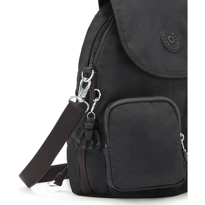 Kipling FIREFLY UP Zaino piccolo (trasformabile in borsa a tracolla) - Nero Noir Kipling FIREFLY UP Zaino piccolo (trasformabile in borsa a tracolla) - Nero Noir