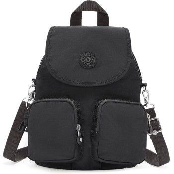Kipling FIREFLY UP Zaino piccolo (trasformabile in borsa a tracolla) - Nero Noir