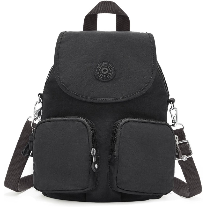 Kipling FIREFLY UP Zaino piccolo (trasformabile in borsa a tracolla) - Nero Noir Kipling FIREFLY UP Zaino piccolo (trasformabile in borsa a tracolla) - Nero Noir