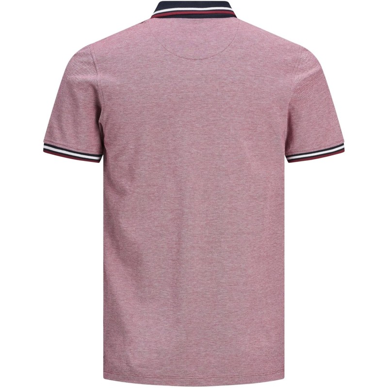JACK & JONES Polo Plain Shirt Collar Polo - XXL Rosso12136668 JACK & JONES Polo Plain Shirt Collar Polo - XXL Rosso12136668