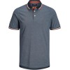 JACK & JONES Polo Plain Shirt Collar Polo - S Denim Blue JACK & JONES Polo Plain Shirt Collar Polo - S Denim Blue