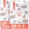 Marchio Amazon - Mama Bear Disney - Pannolini ultra-asciutti, Taglia 1 (2-5 kg), Bianco, 96 Unità, 2 Confezioni da 48, PACCO MENSILE - Taglia 1 (2-5 kg)