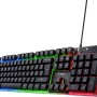 Trust Gaming GXT 835 Azor Tastiera Gaming, Layout Italiano QWERTY, USB, Anti-ghosting, Tastiera Retroilluminata LED RGB Per PC, Computer, Laptop, Mac - Nero - Nero