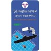 Purple Cow- Battaglia navale Magnetica Gioco, Colore Viola, 7290018133033 dai 5 anni