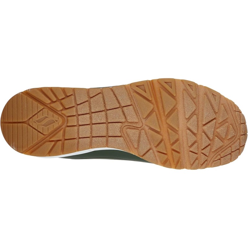 Skechers Uno Stand On Air, Scarpe da Ginnastica Uomo - 45 EU Olive White Gum Skechers Uno Stand On Air, Scarpe da Ginnastica Uomo - 45 EU Olive White Gum