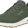 Skechers Uno Stand On Air, Scarpe da Ginnastica Uomo - 45 EU Olive White Gum