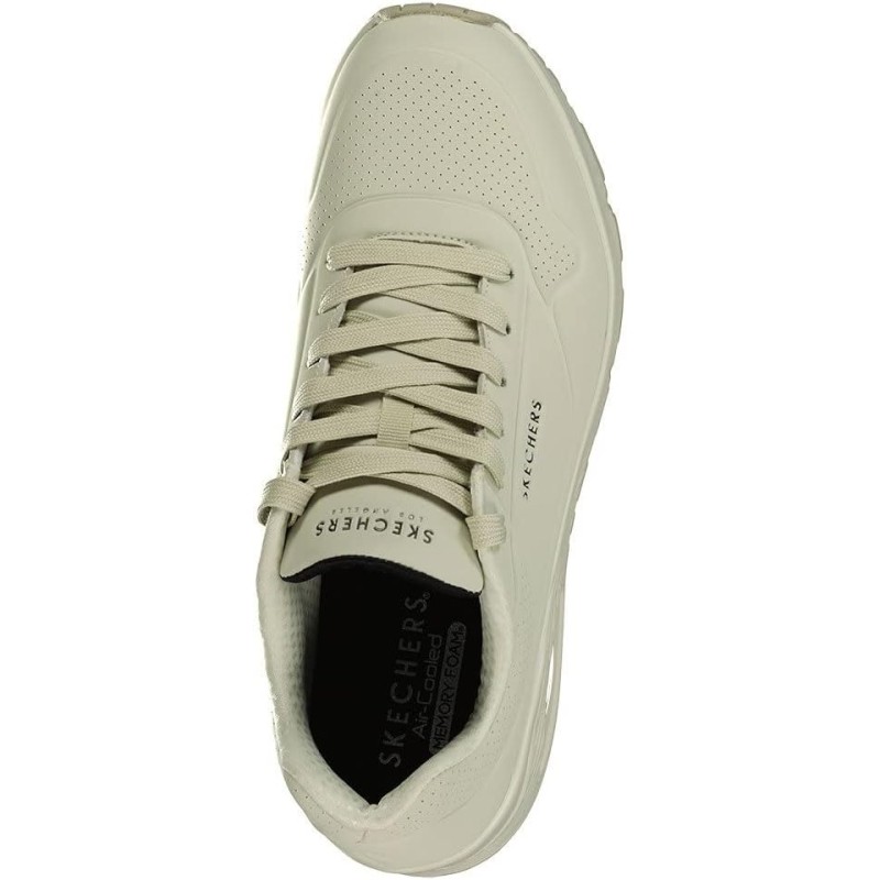 Skechers Uno Stand On Air, Scarpe da Ginnastica Uomo - 44 EU Off White Durabuck Mesh Skechers Uno Stand On Air, Scarpe da Ginnastica Uomo - 44 EU Off White Durabuck Mesh