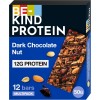 BE-KIND Protein Barretta Proteica al Doppio Cioccolato Fondente, Snack Proteico senza Glutine, 12 gr di Proteine, 12 Unità, Confezione da 1 BE-KIND Protein Barretta Proteica al Doppio Cioccolato Fondente, Snack Proteico senza Glutine, 12 gr di Proteine, 12 Unità, Confezione da 1
