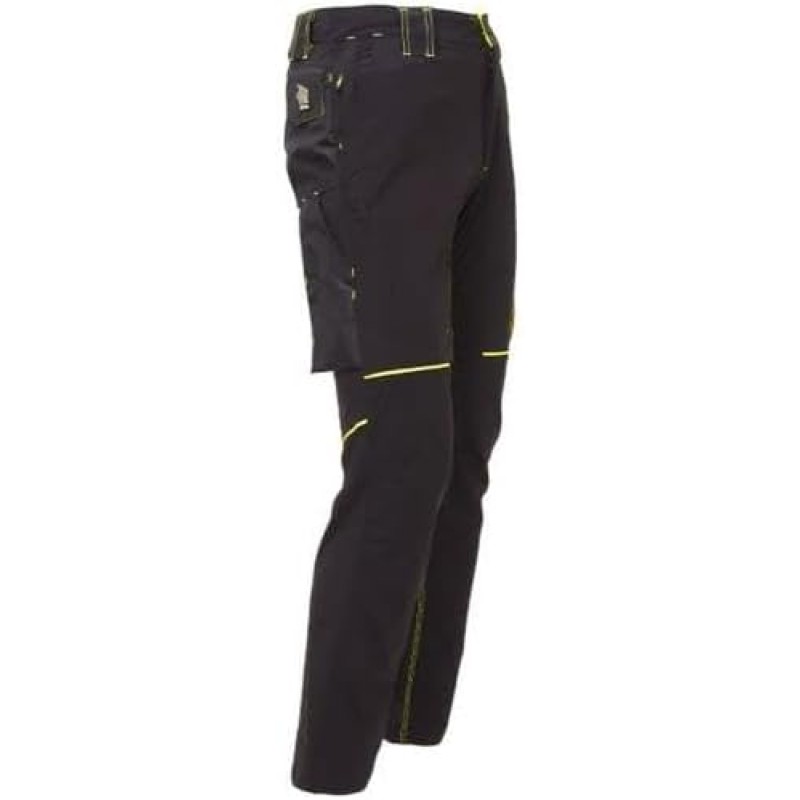 U-Power - Pantalon de Travail Slim Noir World XL Noir