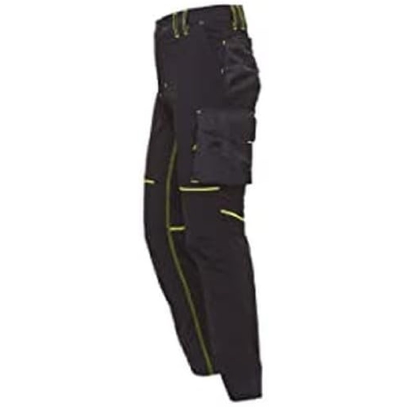 U-Power - Pantalon de Travail Slim Noir World XL Noir