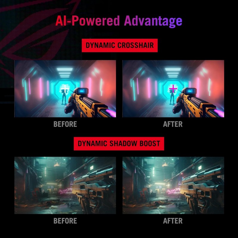 ASUS ROG Strix XG27ACS Monitor Gaming da 27” pollici 2560x1440, 180 Hz, Tempo di Risposta 1 ms (GTG), Fast IPS, Extreme Low Motion Blur Sync, USB-C, G-Sync, DisplayWidget Center, HDR, Nero - Nero ASUS ROG Strix XG27ACS Monitor Gaming da 27” pollici 2560x1440, 180 Hz, Tempo di Risposta 1 ms (GTG), Fast IPS, Extreme Low Motion Blur Sync, USB-C, G-Sync, DisplayWidget Center, HDR, Nero - Nero