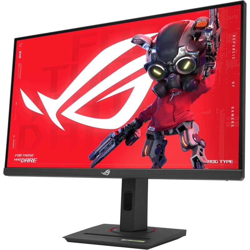 ASUS ROG Strix XG27ACS Monitor Gaming da 27” pollici 2560x1440, 180 Hz, Tempo di Risposta 1 ms (GTG), Fast IPS, Extreme Low Motion Blur Sync, USB-C, G-Sync, DisplayWidget Center, HDR, Nero - Nero ASUS ROG Strix XG27ACS Monitor Gaming da 27” pollici 2560x1440, 180 Hz, Tempo di Risposta 1 ms (GTG), Fast IPS, Extreme Low Motion Blur Sync, USB-C, G-Sync, DisplayWidget Center, HDR, Nero - Nero
