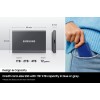 Samsung T7 Portable SSD - 1 TB - USB 3.2 Gen.2 External SSD Indigo Blue (MU-PC1T0H/WW) - 1TB Blu indigo