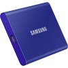 Samsung T7 Portable SSD - 1 TB - USB 3.2 Gen.2 External SSD Indigo Blue (MU-PC1T0H/WW) - 1TB Blu indigo