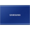 Samsung T7 Portable SSD - 1 TB - USB 3.2 Gen.2 External SSD Indigo Blue (MU-PC1T0H/WW) - 1TB Blu indigo