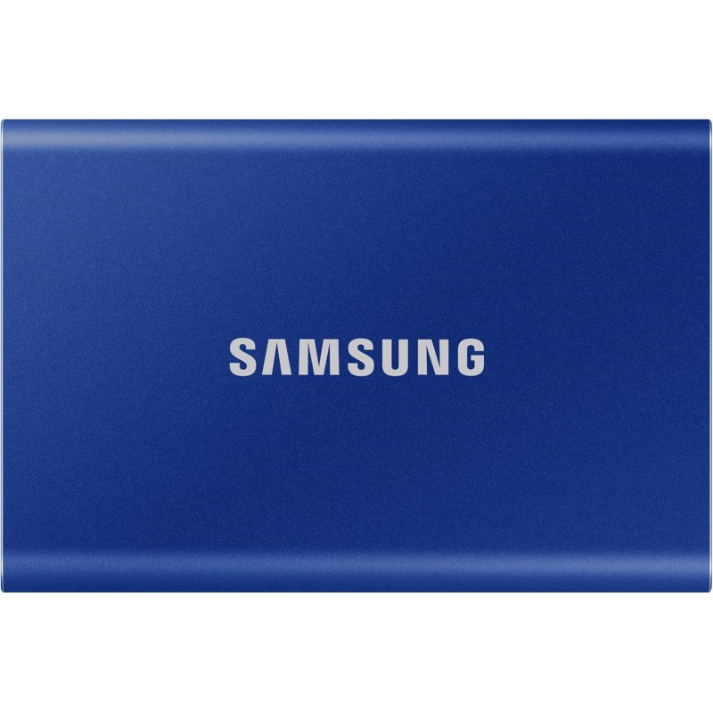 Samsung T7 Portable SSD - 1 TB - USB 3.2 Gen.2 External SSD Indigo Blue (MU-PC1T0H/WW) - 1TB Blu indigo