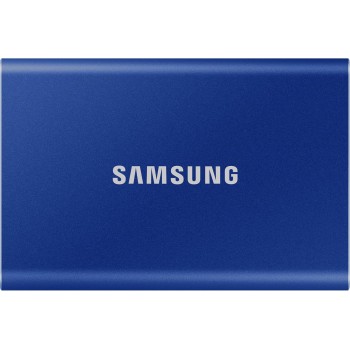 Samsung T7 Portable SSD - 1 TB - USB 3.2 Gen.2 External SSD Indigo Blue (MU-PC1T0H/WW) - 1TB Blu indigo