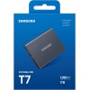 Samsung MU-PC1T0T/WW T7 - SSD Esterno Portatile da 1 TB, USB 3.2 Gen 2, 10 Gbps, Tipo-C, Grigio Titanio - 1TB Grigio titanio