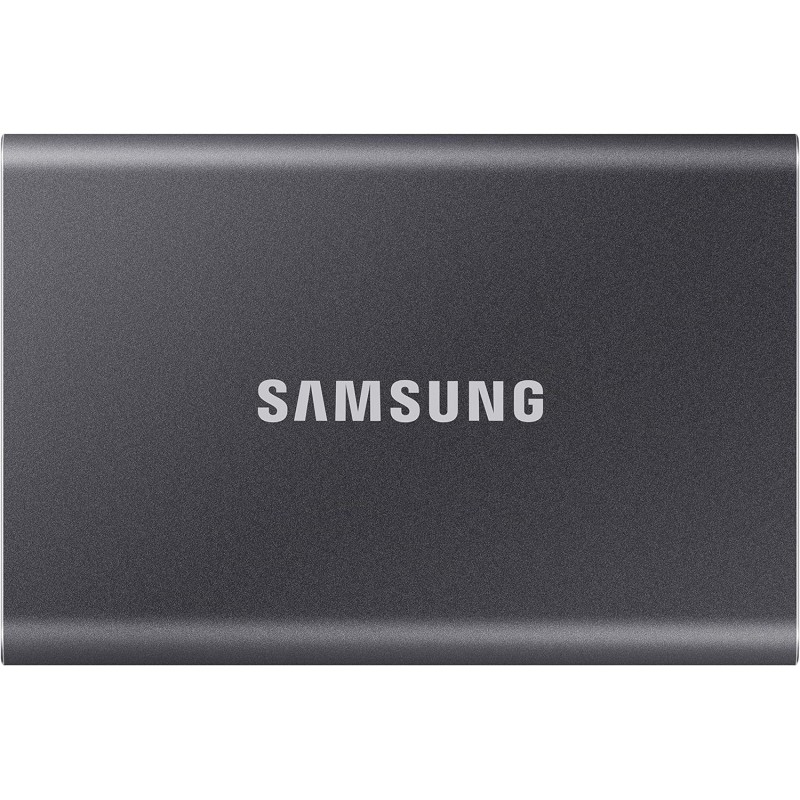Samsung MU-PC1T0T/WW T7 - SSD Esterno Portatile da 1 TB, USB 3.2 Gen 2, 10 Gbps, Tipo-C, Grigio Titanio - 1TB Grigio titanio