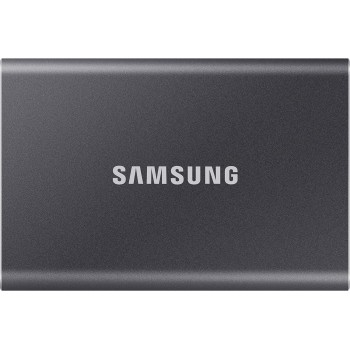 Samsung MU-PC1T0T/WW T7 - SSD Esterno Portatile da 1 TB, USB 3.2 Gen 2, 10 Gbps, Tipo-C, Grigio Titanio - 1TB Grigio titanio