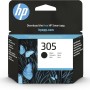 HP 305 Nero, 3YM61AE, Cartuccia Originale da 120 Pagine, Compatibile con Stampanti HP DeskJet serie 2700, 4100, HP Envy serie 6020, 6030, 6420, 6430 - Standard Nero