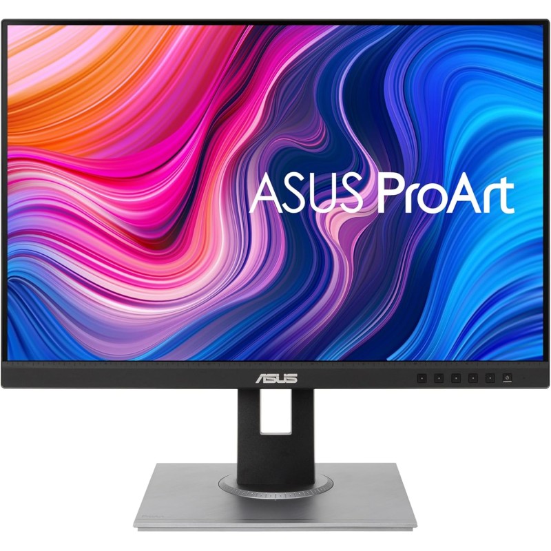 ASUS ProArt PA248QV Monitor Professionale 24.1”, WUXGA (1920x1080), IPS, Rapporto 16:10, 100percento sRGB e Rec.709, Precisione colore DeltaE < 2, ProArt Preset e Palette, Regolabile, Nero - 24"
