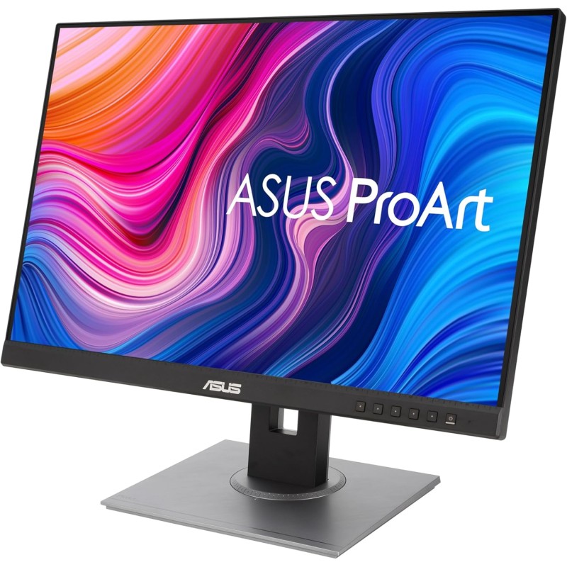 ASUS ProArt PA248QV Monitor Professionale 24.1”, WUXGA (1920x1080), IPS, Rapporto 16:10, 100percento sRGB e Rec.709, Precisione colore DeltaE < 2, ProArt Preset e Palette, Regolabile, Nero - 24"