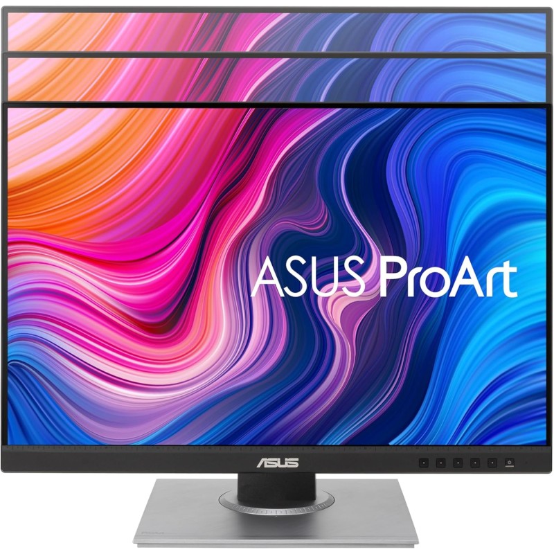 ASUS ProArt PA248QV Monitor Professionale 24.1”, WUXGA (1920x1080), IPS, Rapporto 16:10, 100percento sRGB e Rec.709, Precisione colore DeltaE < 2, ProArt Preset e Palette, Regolabile, Nero - 24"