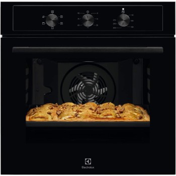Electrolux EOH2H004K Forno Multifunzione da Incasso, Capacità 68L, Potenza 2790W, Nero - Nero