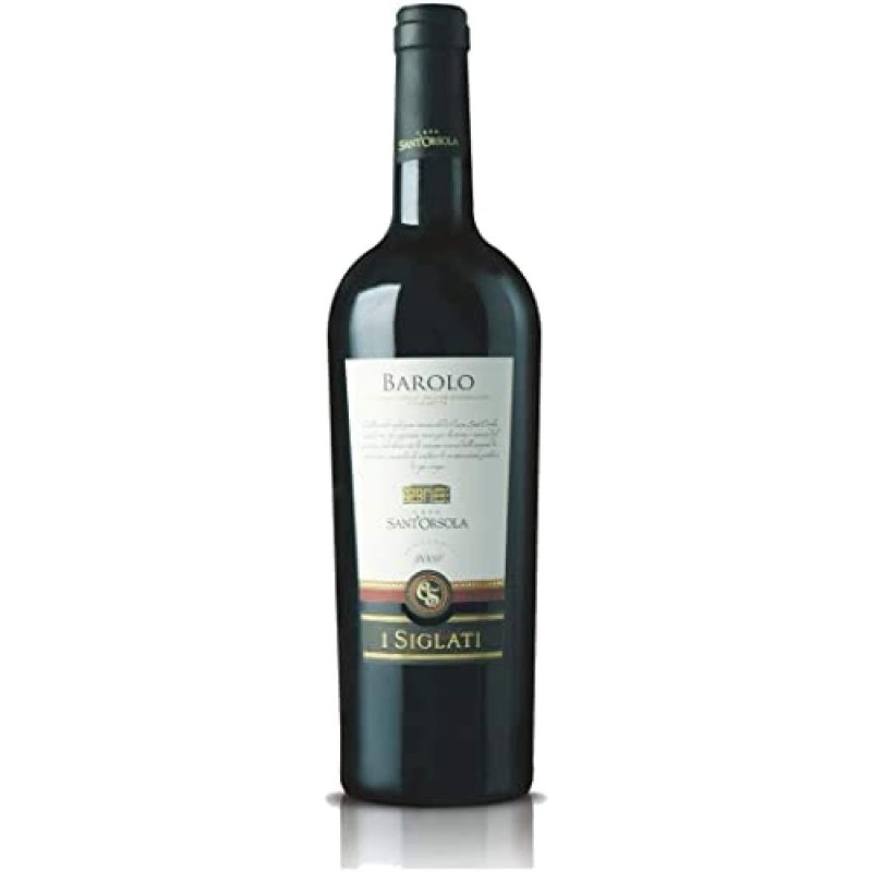 Casa Sant'Orsola - Vino Rosso Barolo D.O.C.G. Siglati, Gusto Secco, Rotondo, con Note di Liquirizia, 1x750 ml - 1x750ml Casa Sant'Orsola - Vino Rosso Barolo D.O.C.G. Siglati, Gusto Secco, Rotondo, con Note di Liquirizia, 1x750 ml - 1x750ml
