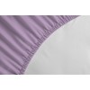 Zer0bed, Lenzuolo Sotto con Angoli Singolo Tinta Unita 100% Cotone ANGOLO MAXI 30CM, 1 Piazza, Lilla, 90x200 - 90x200 + 30 Lilla