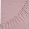 Zer0bed, Lenzuolo Sotto con Angoli Singolo Tinta Unita 100% Cotone ANGOLO MAXI 30CM, 1 Piazza, Rosa, 90x200 - 90x200 + 30 Rosa