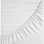 Zer0bed, Lenzuolo Sotto con Angoli Matrimoniale Tinta Unita 100% Cotone ANGOLO MAXI 30CM, 2 Piazze, Bianco, 180x200 - 180x200 + 30 Bianco