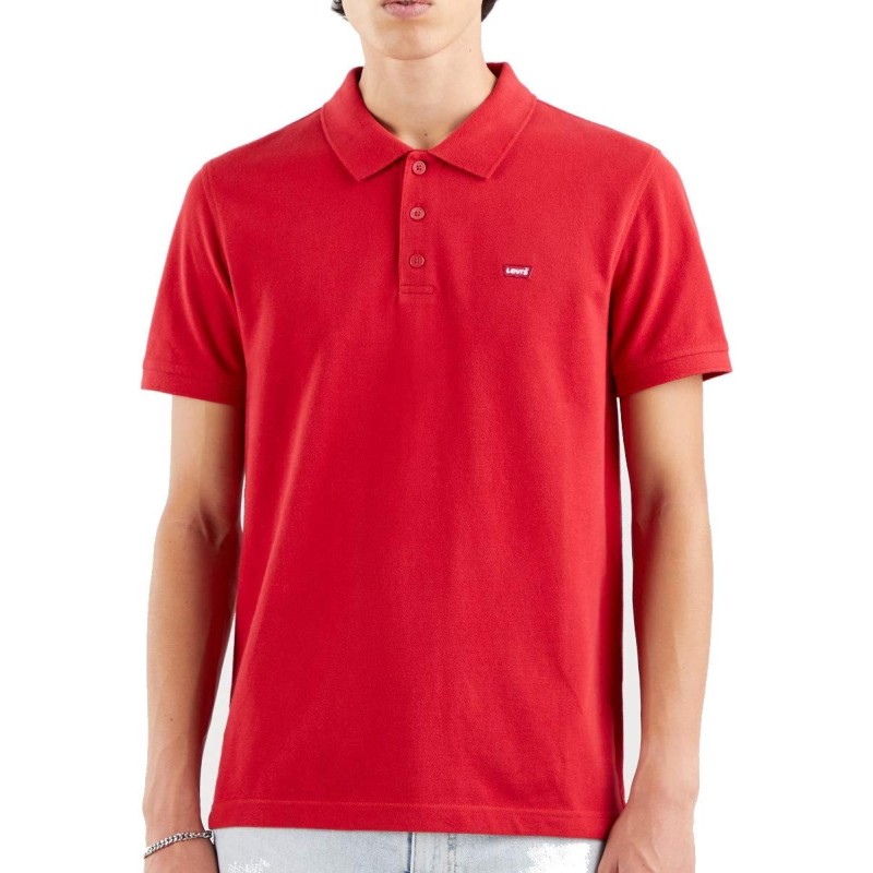 Levi's Housemark Polo T-Shirt Uomo - XXL Crimson Levi's Housemark Polo T-Shirt Uomo - XXL Crimson