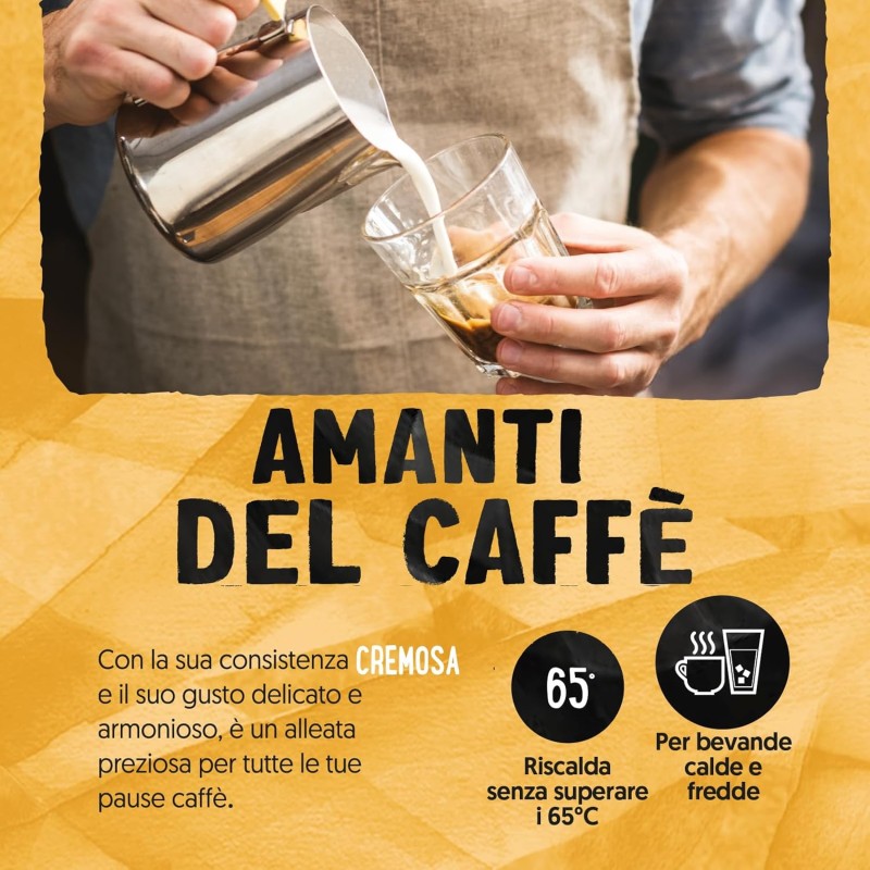 ALPRO BARISTA, bevanda all'AVENA, 100% vegetali, ideale con il caffè (8 confezioni x 1 Litro)