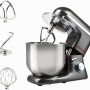 Girmi IM46 Impastatrice Planetaria, 1800 W Max, 8 Litri, 6 Velocità, Pulse, Contenitore inox, Dispositivo di sicurezza, Accessori inclusi, Grigio Antracite