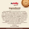 Nutella Biscuits Tubo - Croccanti Biscotti con un Cremoso Ripieno di Nutella, con Farina di Frumento e Zucchero di Canna, Ideali come Colazione, Snack e Merenda, 1 Confezione da 166 gr - 166 g (Confezione da 1)