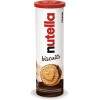 Nutella Biscuits Tubo - Croccanti Biscotti con un Cremoso Ripieno di Nutella, con Farina di Frumento e Zucchero di Canna, Ideali come Colazione, Snack e Merenda, 1 Confezione da 166 gr - 166 g (Confezione da 1)