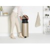 Brabantia - Pattumiera a pedale, Metallic Gold, 30L - 30 Litri Champagne Brabantia - Pattumiera a pedale, Metallic Gold, 30L - 30 Litri Champagne
