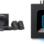 Logitech Z906 5.1 Sistema di Altoparlanti Audio Dolby Surround, Potenza 1000 Watt + Ricevitore Audio Bluetooth Wireless, Presa EU