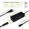Tecnoware Power Systems - Caricatore Universale 95W per Notebook | 10 Connettori per Acer, ASUS, Sony, Toshiba, HP, Dell, Lenovo, LG, IBM, Fujitsu, Samsung | Protezione sbalzi corrente, Nero - 95W