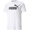 PUMA Ess Logo Tee T-Shirt Uomo (Pacco da 1) - M Puma White PUMA Ess Logo Tee T-Shirt Uomo (Pacco da 1) - M Puma White