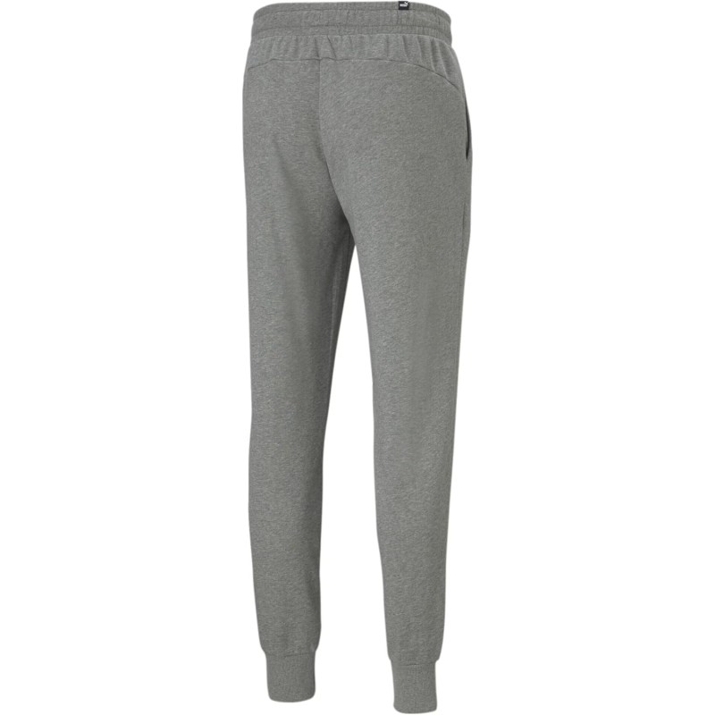 PUMA Essentials+ -Pantaloni con Logo in Pile Uomo - M Medium Gray Heather PUMA Essentials+ -Pantaloni con Logo in Pile Uomo - M Medium Gray Heather