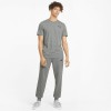 PUMA Essentials+ -Pantaloni con Logo in Pile Uomo - M Medium Gray Heather PUMA Essentials+ -Pantaloni con Logo in Pile Uomo - M Medium Gray Heather
