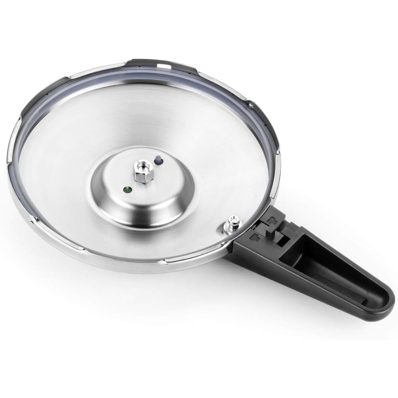 Monix Presto - Pentola a pressione da 6 litri, in acciaio inox, adatta per tutti i tipi di piani cottura, compresi quelli a induzione. - 6 Litri