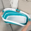 Beldray LA072979TQEU Cestello per bucato, curvo e sagomato per adattarsi al corpo, design ovale che abbracia i fianchi, cestello pieghevole, manici ergonomici per trasporto antiscivolo, 37 l, turchese - Turchese Beldray LA072979TQEU Cestello per bucato, curvo e sagomato per adattarsi al corpo, design ovale che abbracia i fianchi, cestello pieghevole, manici ergonomici per trasporto antiscivolo, 37 l, turchese - Turchese